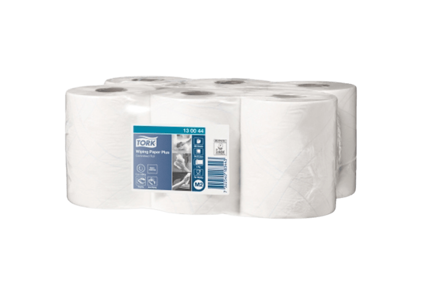 TakeAware.nl Poetspapier tork wiping plus centerfeed 130044