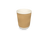 takeaware.nl Koffiebekers Kartonnen koffiebeker 230cc 8oz Ripple Kraft