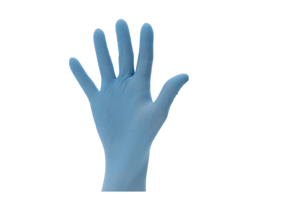 Nitril-Handschuhe Cat 3, Größe Medium (M) Blau, puderfrei 100 Stück
