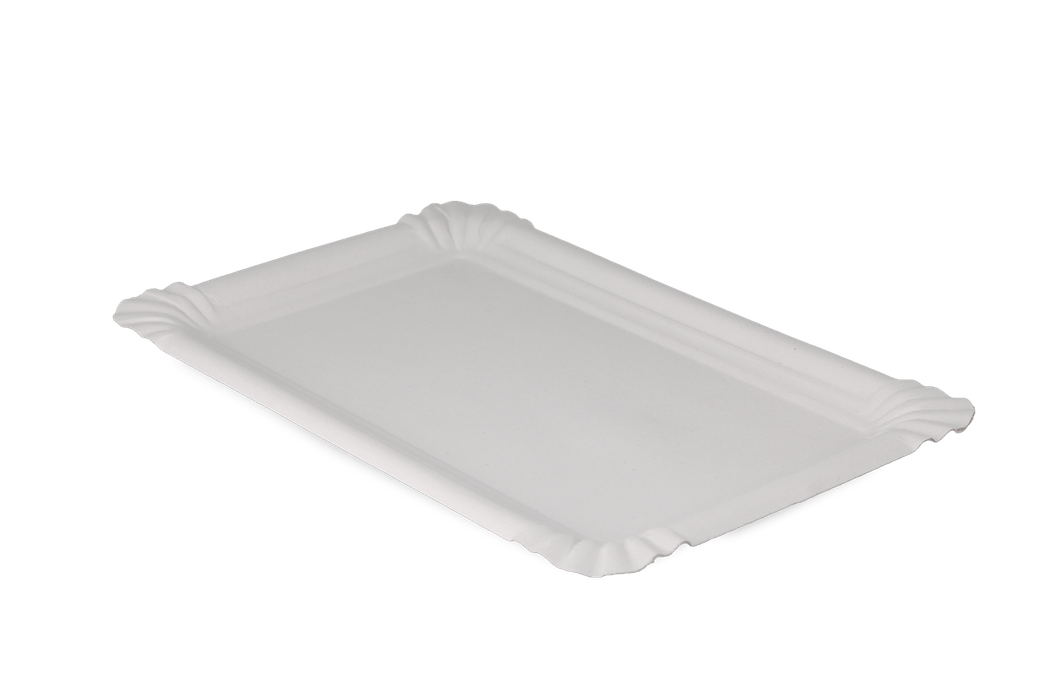 500x Pappteller 31 | 13 x 20 cm 500x Pappteller 31 | 13 x 20 cm