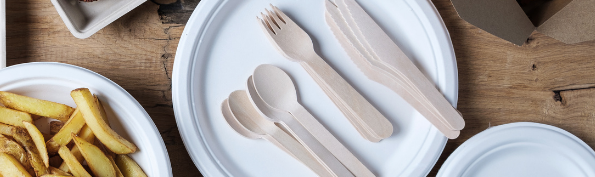 Verbod op plastic wegwerpbestek: Ga voor bamboe of suikerriet