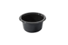 CPET tray black 200ml 1107.06 95x48mm