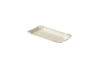 Pappteller fettdicht 7 x 13 cm weiß 