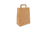 Papier-Tragetaschen Klein Braun 22 x 10 x 29 cm