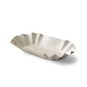 Pappschalen 10,5 x 19 x 3,5 cm, weiß, oval
