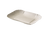 Pappschalen 13 x 18 x 3 cm, weiß, oval unbeschichtet