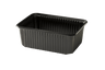 Meal container PP 1000ml black RE180-64.02