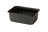 Menüschalen, PP, 1000 ml 180 x 135 x 6,4 cm, Schwarz