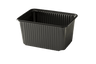 Meal container PP 1500ml black RE180-93.02