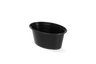 Oval sauce container 3oz 75ml Ø88mm Black