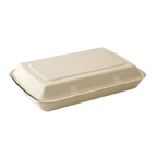 takeaware.nl Maaltijdbakken en schalen Menubox 3-vaks HP12 suikerriet BIO