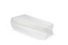 Papier Faltenbeutel (Nr. 4) 33 x 10,6 cm 50 g Weiß lang