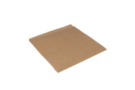 TakeAware.nl Hamburger zakje 14x15cm kraft vetvrij papier BIO