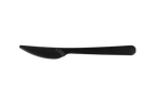 TakeAware.nl Bestek Herbruikbare mes 180mm PP zwart Bio