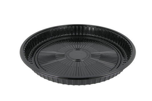 TakeAware.nl Sushi tray SY-55 + deksel rond Ø350mm Zwart