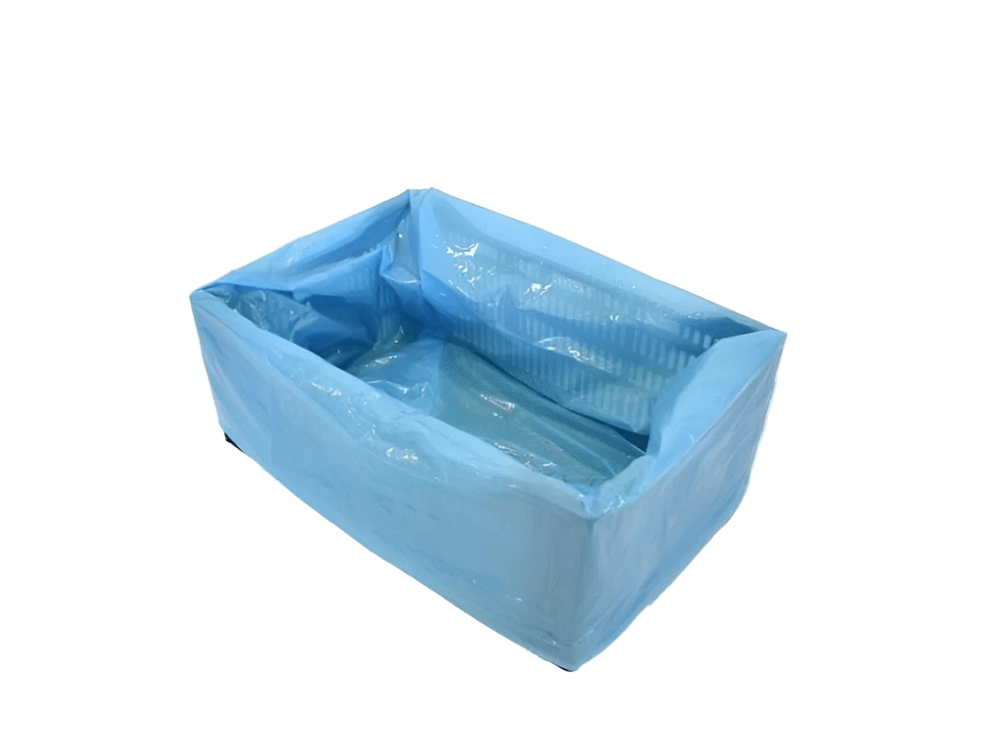 TakeAware.nl Kratzak HDPE blauw 68+34x63cm 10 mu