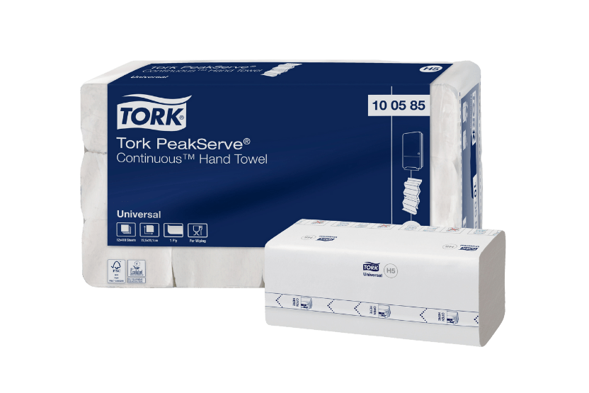 TakeAware.nl Tork H5 Tork PeakServe® Continu™ Handdoek
