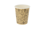 TakeAware.nl Kartonnen soepbekers "Veggie"- 230cc/8oz - 80mm