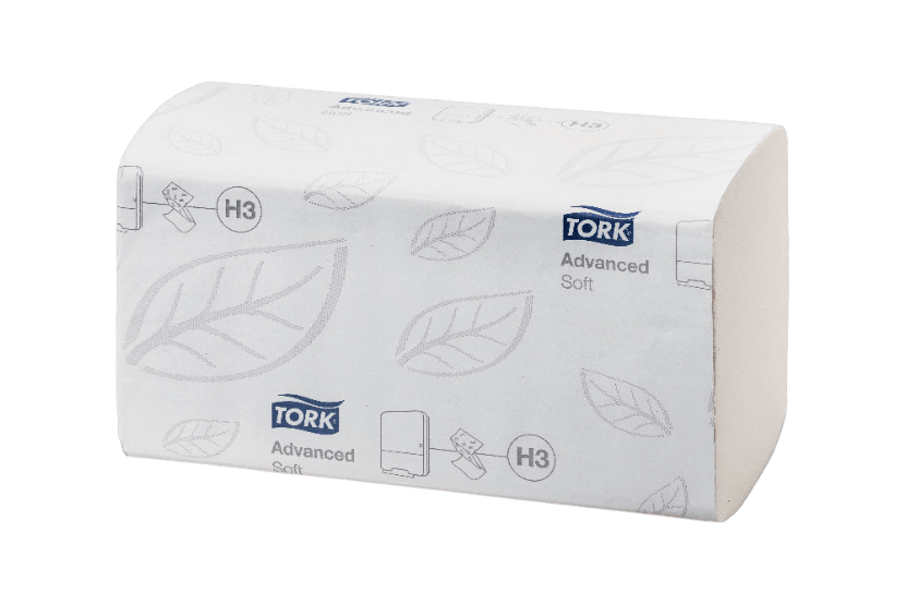 Tork Tork® H3 Soft Singlefold Handdoeken 15x250 vellen Advanced Wit (290143)