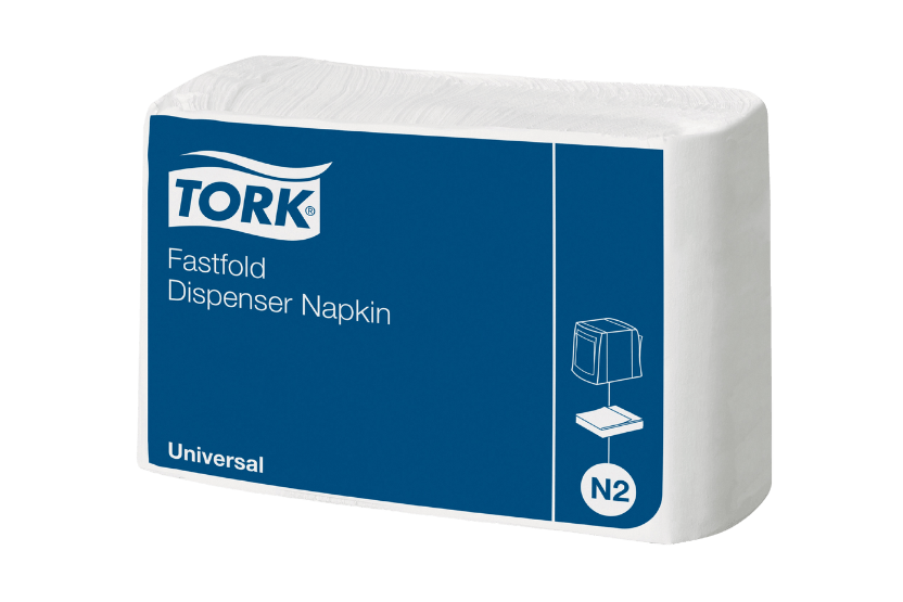 Tork Tork® N2 dispenserservet Fastfold wit (10933)