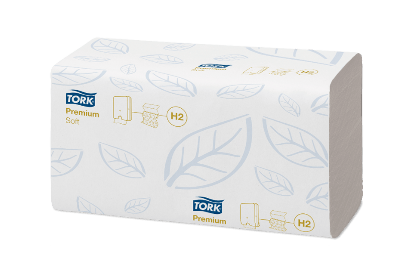 Tork Tork Xpress® H2 Multifold Handdoeken 2-laags Z-vouw 21x150 vellen Wit Premium (100289)