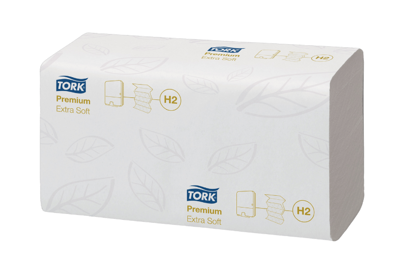 Tork Tork Xpress® H2 Multifold Handdoeken 21x100 vellen Premium Extra zacht Wit (100297)