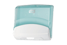 Tork® W4 Spender Reinigungspapier Wandmontage Weiß und Türkis (654000)