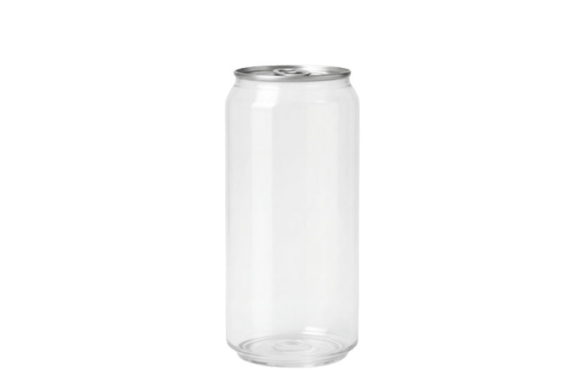 TakeAware.nl PET Can 500ml Regular transparant