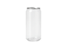PET Can 500ml Regular transparent with #202 EPE (Easy Peal) lid