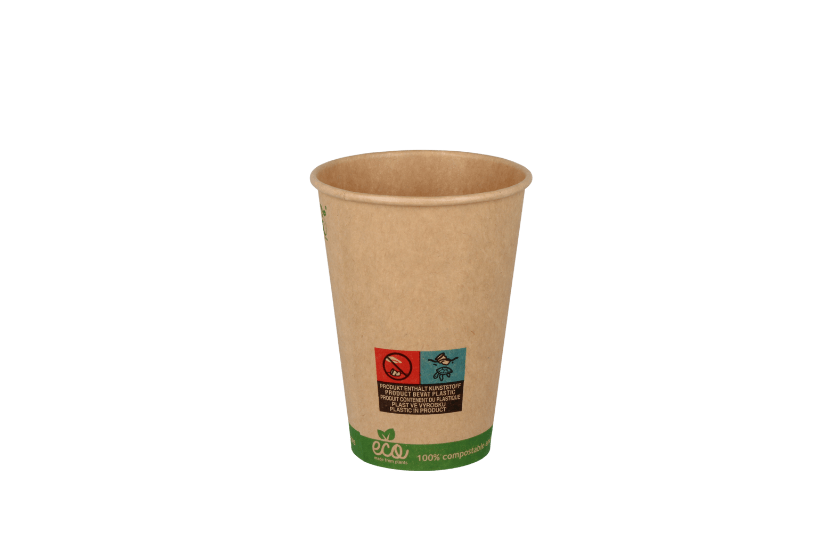 TakeAware.nl Kartonnen koffiebeker 7oz 230ml ECO BIO (42807)