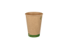 Kaffeebecher, Pappe, 200 ml 7 oz ECO BIO (42807)