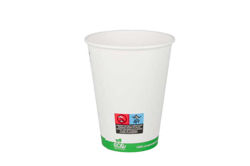 TakeAware.nl Kartonnen koffiebeker 360cc 12oz ECO BIO (42804)