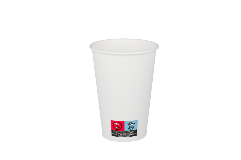 TakeAware.nl 9oz white cups (51812)