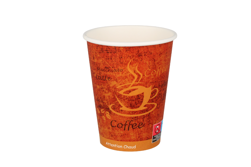 TakeAware.nl 12oz espresso gold paper cup (21804)