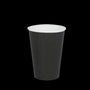 Coffee cup  180cc 7.5oz Ø70mm cardboard black FSC® certified