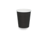 Coffee cup 230cc 8oz Ø80mm cardboard black FSC®Mix