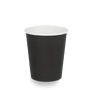 Coffee cup 230cc 8oz Ø80mm cardboard black FSC®Mix