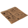 Burger Tüten Zeitungsmotiv Braun fettdicht 165 x 160 mm