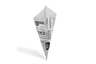 Spitztüten, Pergamentersatz Zeitungsmotiv, 29,5 x 21 cm (K21)
