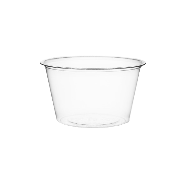 takeaware.nl Saus- en amusebakjes Rond bakje 90cc Ø70mm 3oz BIO