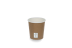 takeaware.nl Koffiebekers Kartonnen espressobeker 120cc 4oz kraftlook