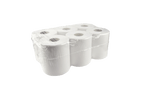 takeaware.nl Handdoek- en poetspapier Poetsrol Midi 2 laags 6x150 meter Ø19cm 100% cellulose T9