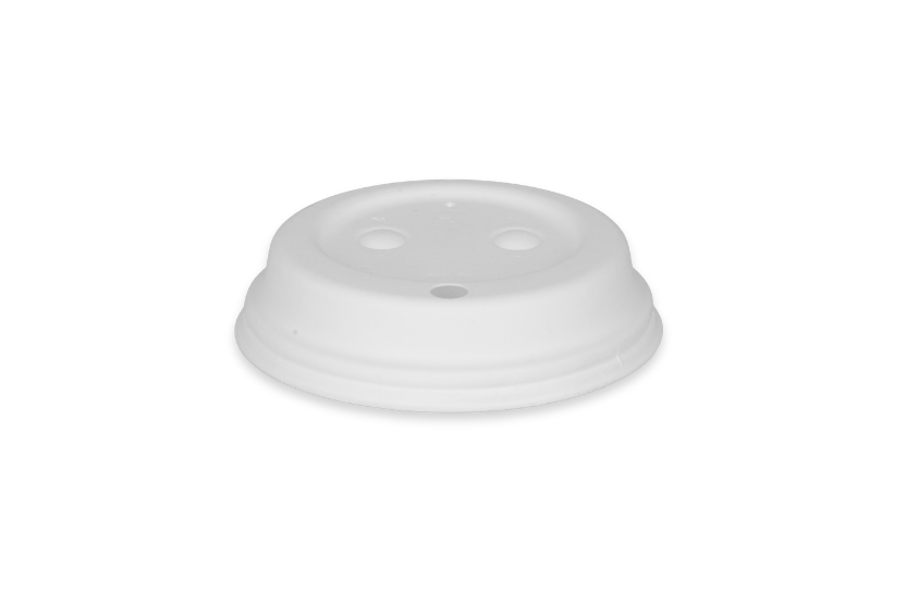 TakeAware.nl Koffiebeker deksels  90mm suikerriet BIO 1200 stuks