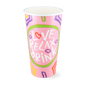 Milchshake-Pappbecher Pink PE-Beschichtung 560 ml 20 oz ø 90 mm FSC®Mix