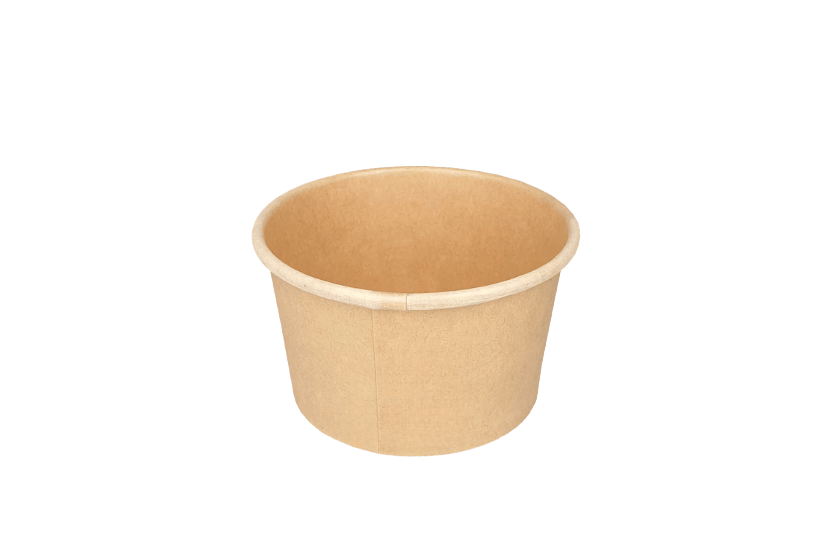 takeaware.nl Saus- en amusebakjes Bakje 90cc Ø75mm 3oz karton kraft BIO