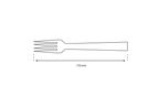 takeaware.nl Bestek Bamboe vork 170mm BIO