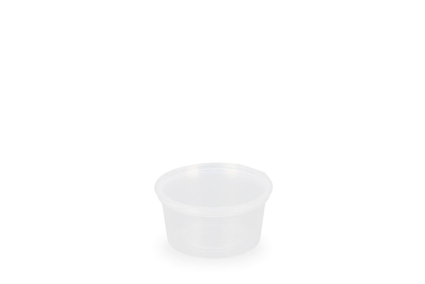 takeaware.nl Saus- en amusebakjes Covercup met vaste deksel 28cc
