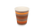 Kaffeebecher, Pappe, 300 ml 10 oz ø 90 mm, gestreift