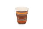 takeaware.nl Koffiebekers Kartonnen koffiebeker 300cc 10oz gestreept