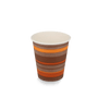 Coffee cup 120cc 4oz Ø63mm cardboard striped